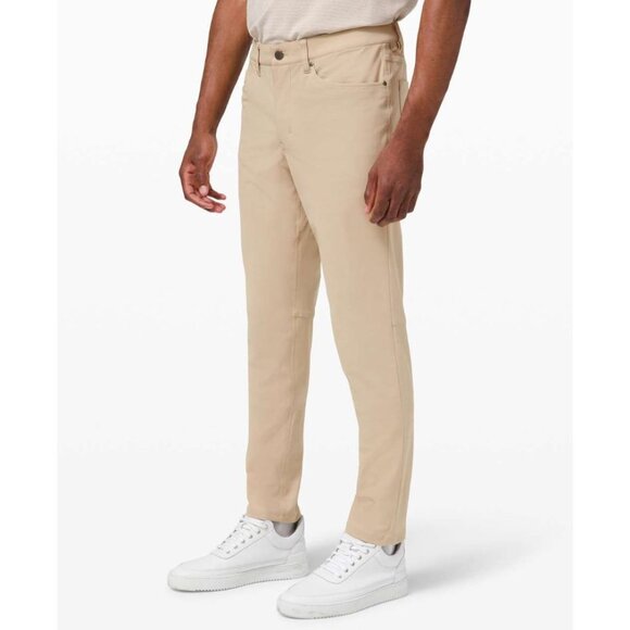 Lululemon ABC Pant Slim 30" *Warpstreme Trench Khaki Size 34 - Picture 1 of 10